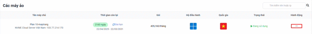 Hướng dẫn quản lý VPS