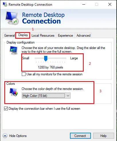 Remote Desktop Connection