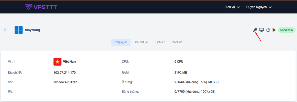 Hướng dẫn quản lý VPS