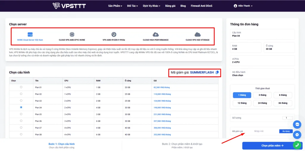 vps tích hợp n8n