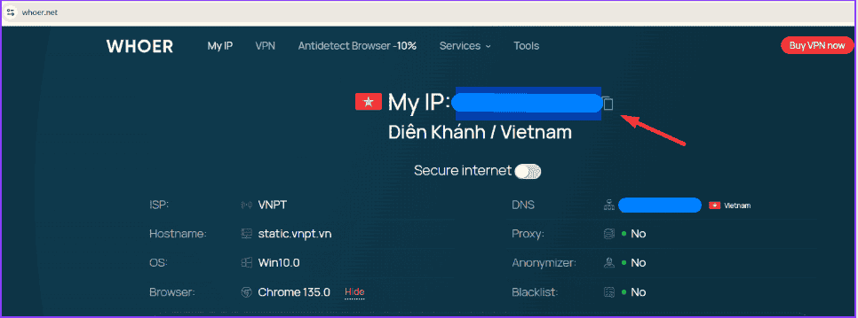 proxy trên web
