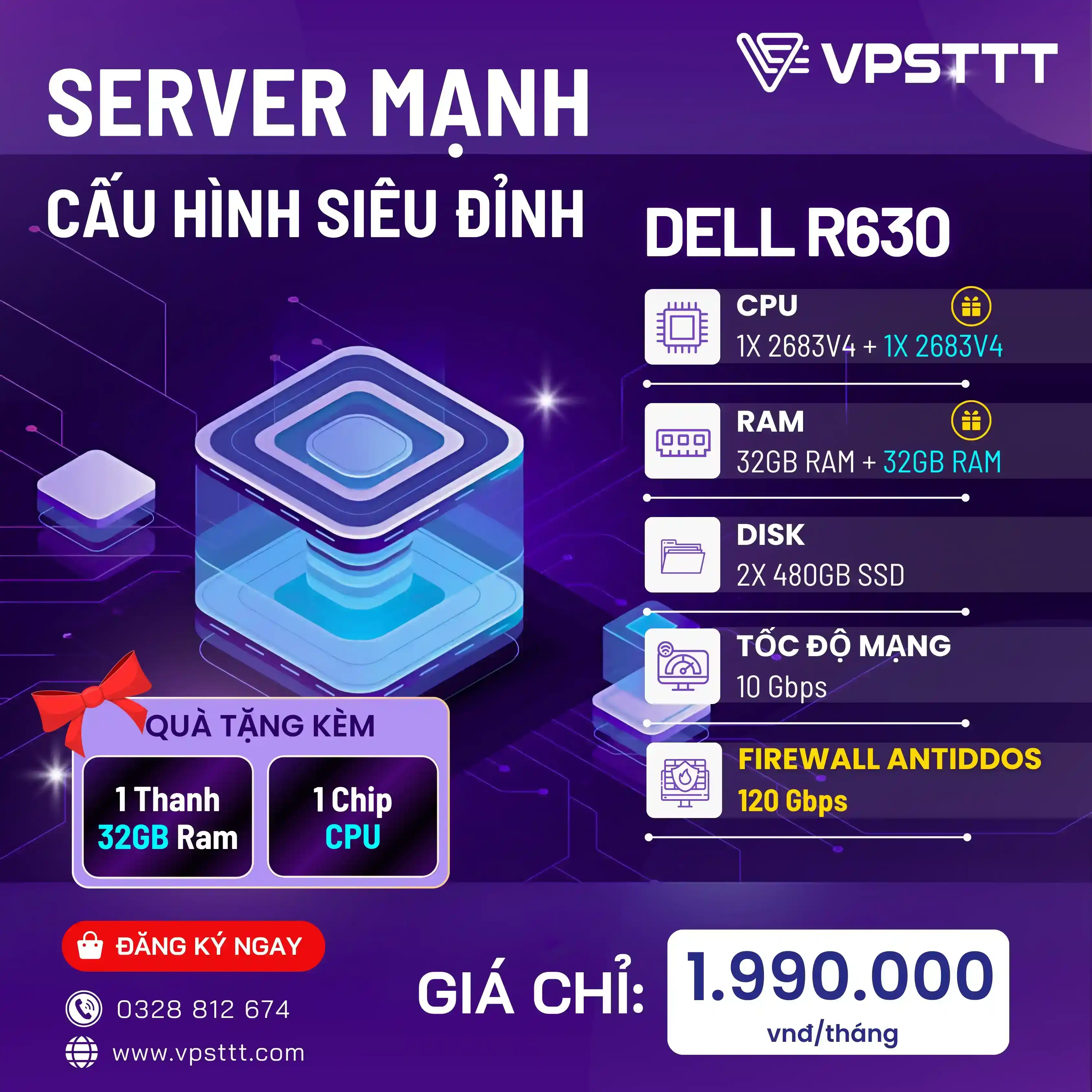 Ưu điểm nổi bật khi thuê Server tại VPSTTT 2