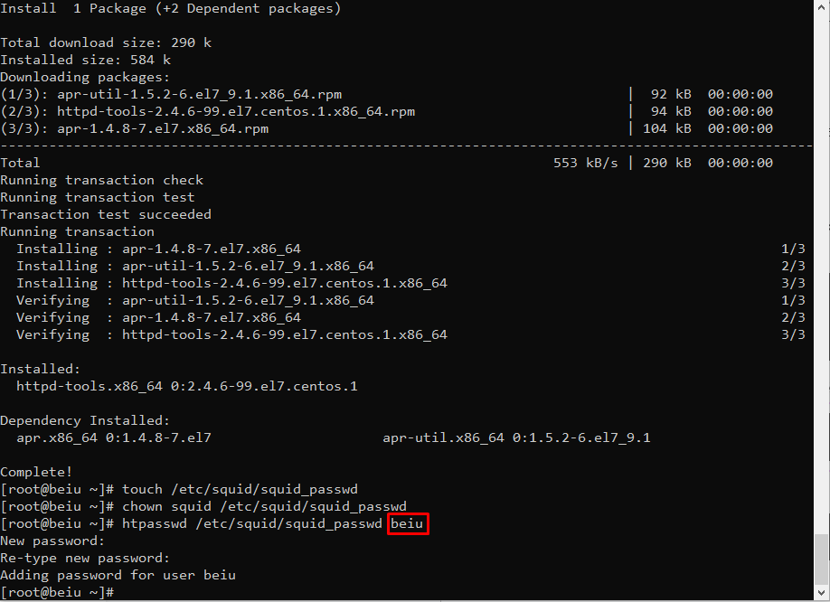 tạo proxy trên vps