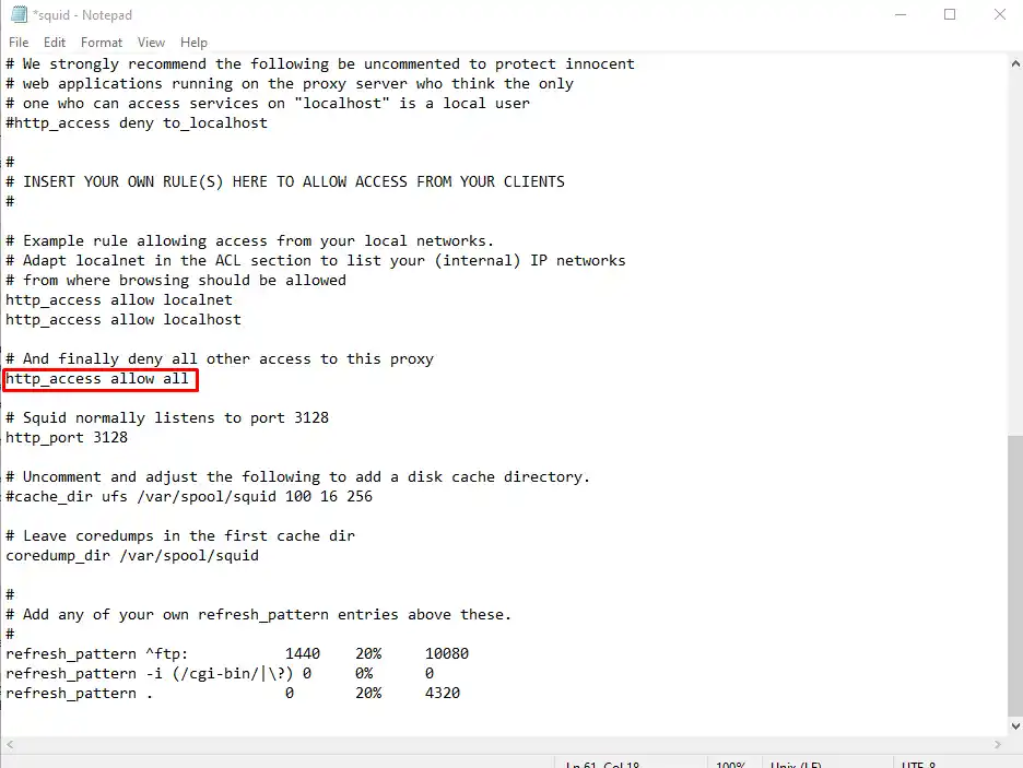 tạo proxy trên vps