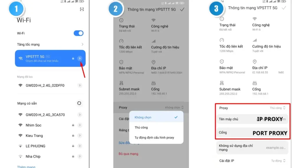 PROXY ĐIỆN THOẠI