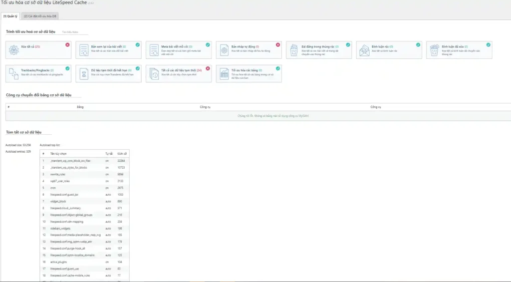 plugin litespeed cache