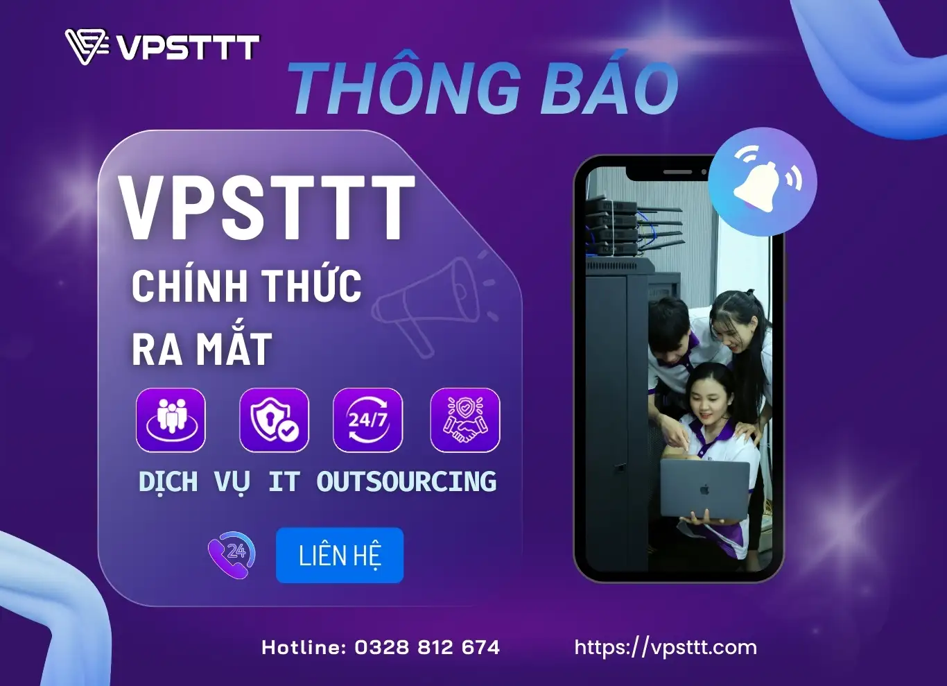 VPSTTT Chính Thức Ra Mắt Dịch Vụ IT OUTSOURCING – IT Thuê Ngoài Doanh Nghiệp