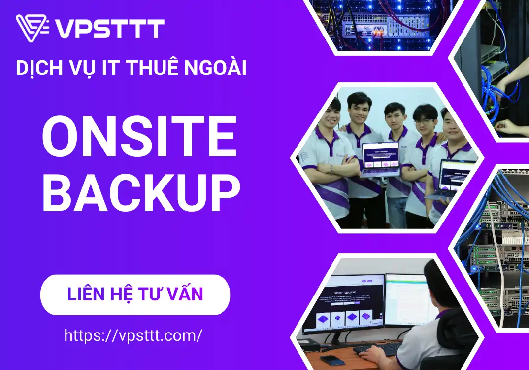 Onsite Backup - nền tảng bảo vệ dữ liệu tại chỗ bền vững
