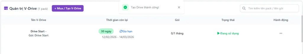 dịch vụ V-Drive