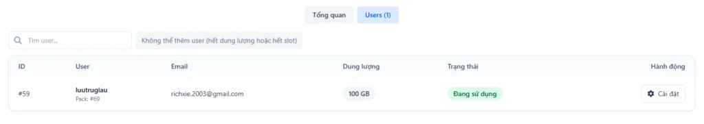 dịch vụ V-Drive