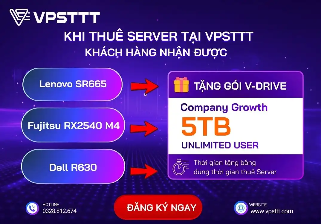 Khi thuê Server tại VPSTTT khách hàng nhận được những gì ?