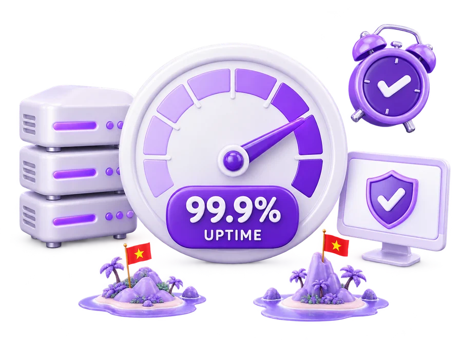 Uptime 99.9%