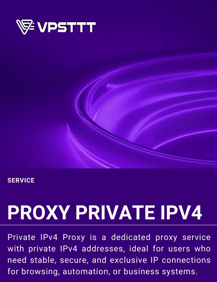 What is a Private IPv4 Proxy?