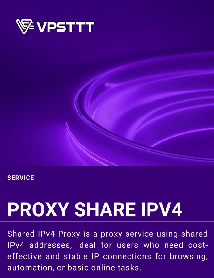What is Proxy Share IPv4?