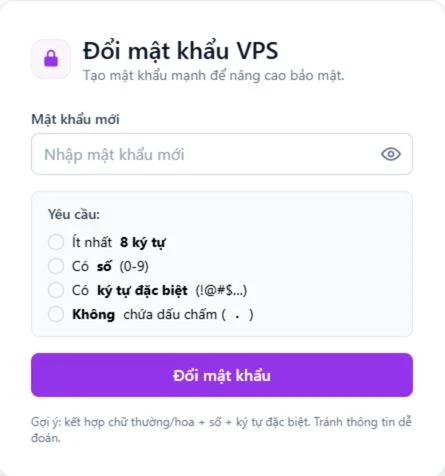 quản lý vps