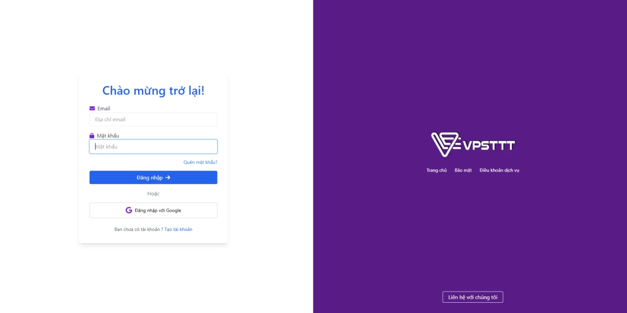 quản lý vps