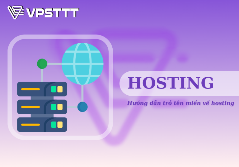 Hướng dẫn trỏ tên miền về hosting