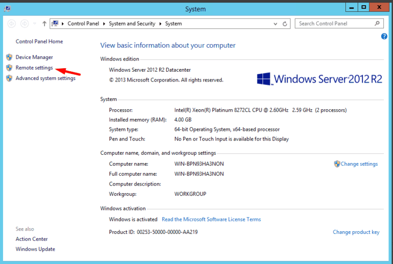 Remote Desktop Connection