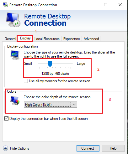 Remote Desktop Connection