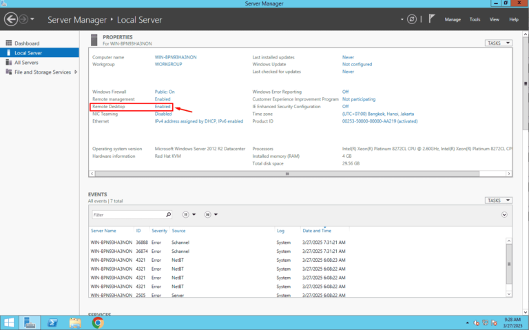 Remote Desktop Connection