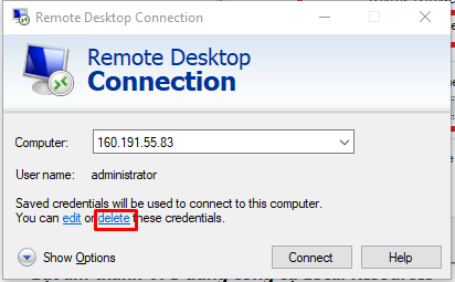 Remote Desktop Connection