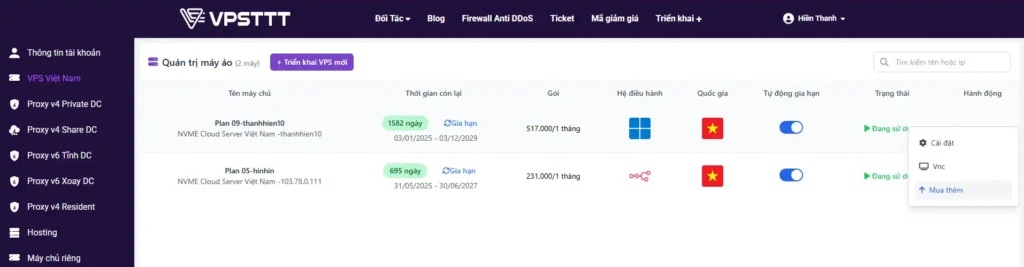 hướng dẫn nạp tiền