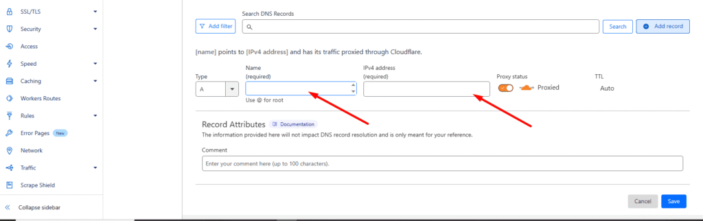 trỏ cloudflare