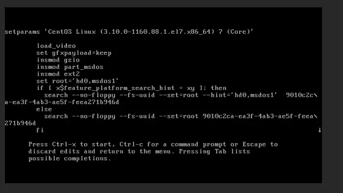 reset password