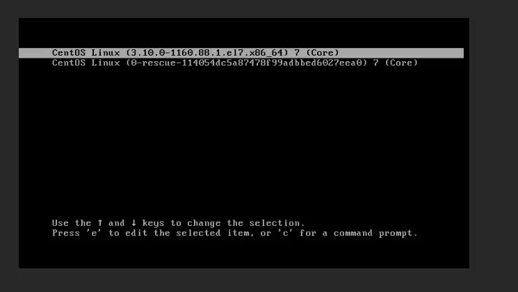 reset password