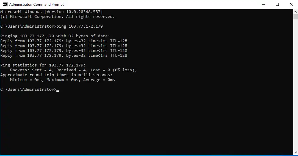 Hướng dẫn sử dụng lệnh ping và tracert 1 Hướng dẫn sử dụng lệnh ping