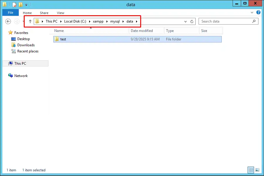 cách sửa lỗi msql trong xampp