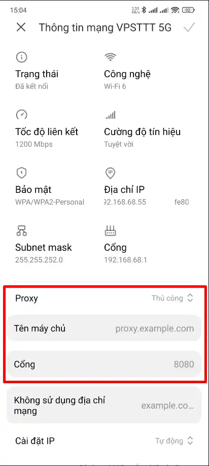 Hướng dẫn cách dùng proxy trên điện thoại Androi, IOS 3 hướng dẫn cách dùng proxy