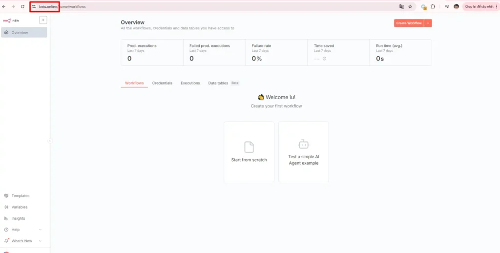 bật ssl cho vps n8n