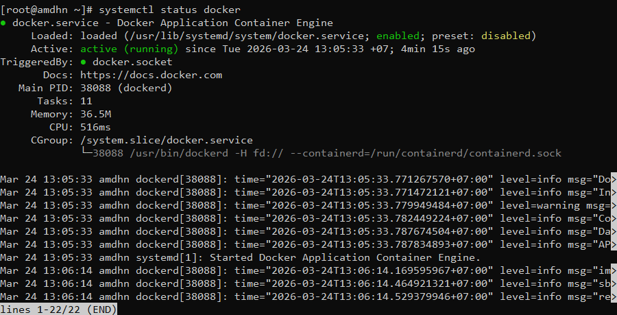 Hướng dẫn cài đặt Docker trên AlmaLinux 9 chi tiết 2 cài đặt Docker