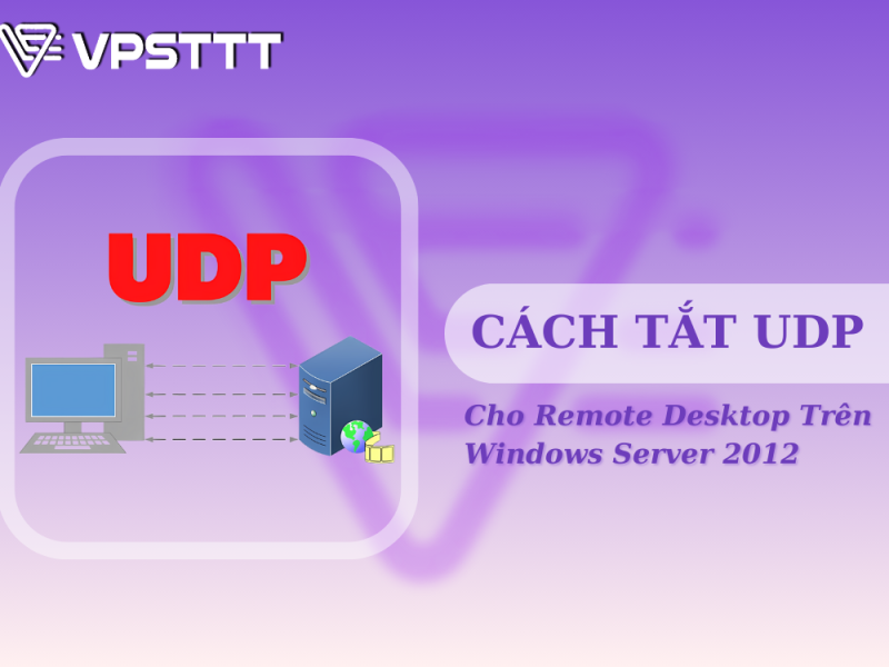 Cho Remote Desktop Trên Windows Server 2012