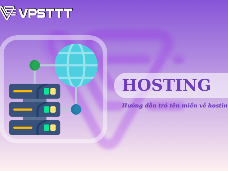 Hướng dẫn trỏ tên miền về hosting