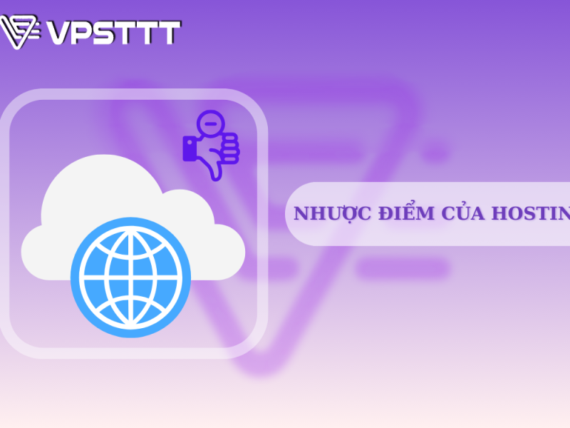 Nhược Điểm Khi Dùng Hosting